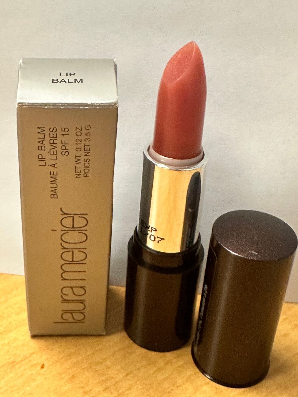 NOS Laura Mercier Lip Balm SPF 15 ex 01/07